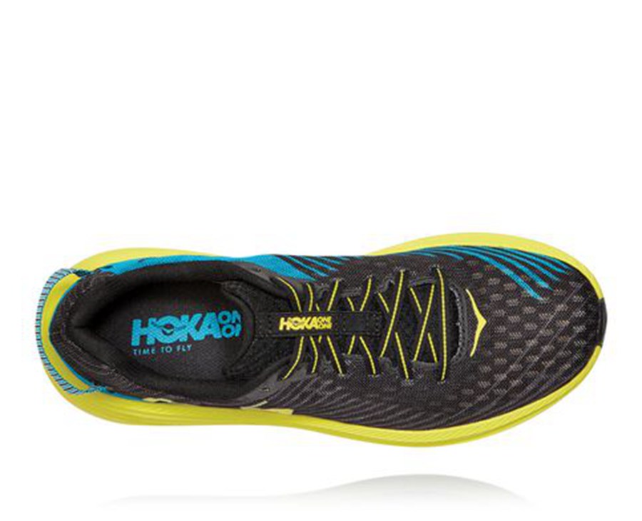 Hoka One One Tenisky Panske Čierne/Zelene - Rincon - 53091-BCRU